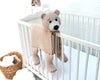 Teddy Bear Cuddle and Play Blanket Crochet Yarn Kit