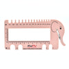 Knit Pro Gauge Ruler Elephant Design