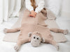 Cuddle and Play Monkey Blanket Crochet Yarn KIT